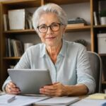 Personne âgée gérant ses démarches liées à opération cataracte chez personne âgée - guide pratique seniors
